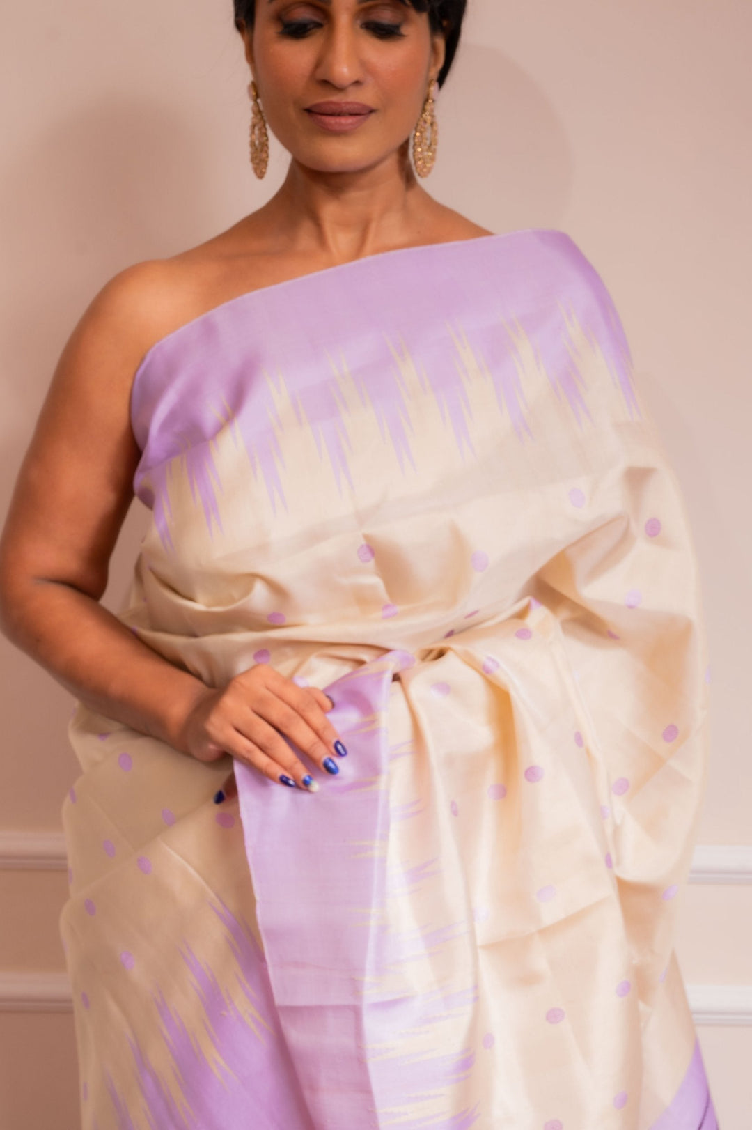 Lavender Muse- PREORDER Gorgeous Gadwal Silk Saree  | SILK MARK CERTIFIED | Shobitam