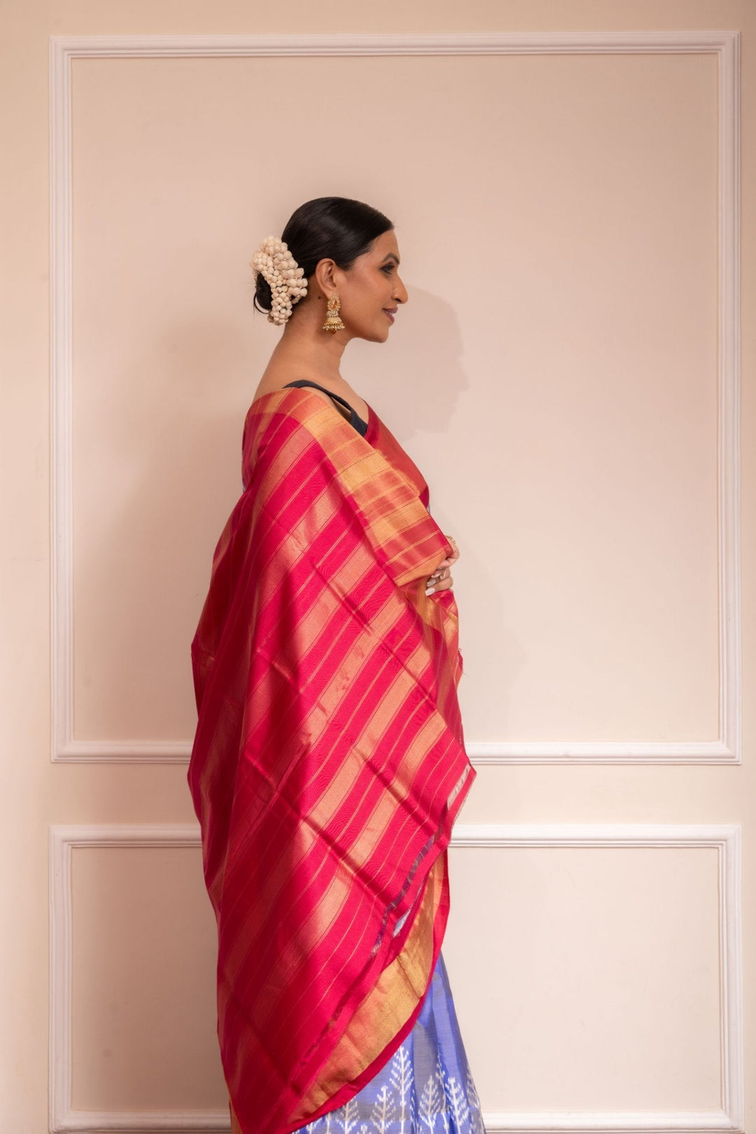 Mithila - Handwoven Pochampally Silk Saree | SILK MARK CERTIFIED | SHOBITAM