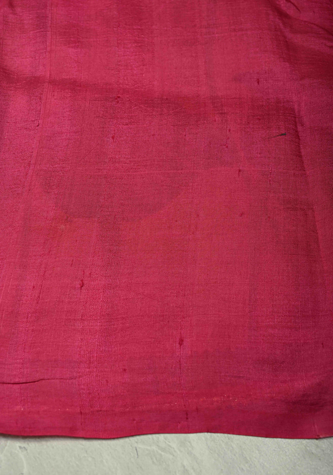 Vermilion Orange Pure Tussar Silk Saree with Kalamkari Lotus Hand Painted and Pichwai Motifs on Pallu | SILK MARK CERTIFIED (Copy)