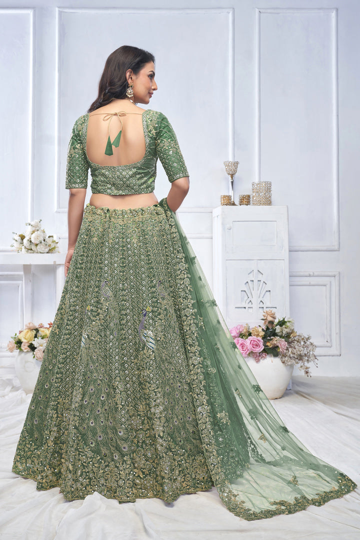 Enchanted Forest Lehenga for special Occasions