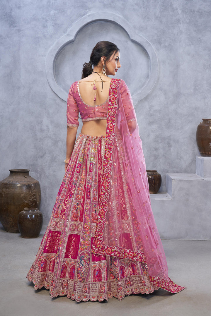 Lilac Royale Embroidered Lehenga