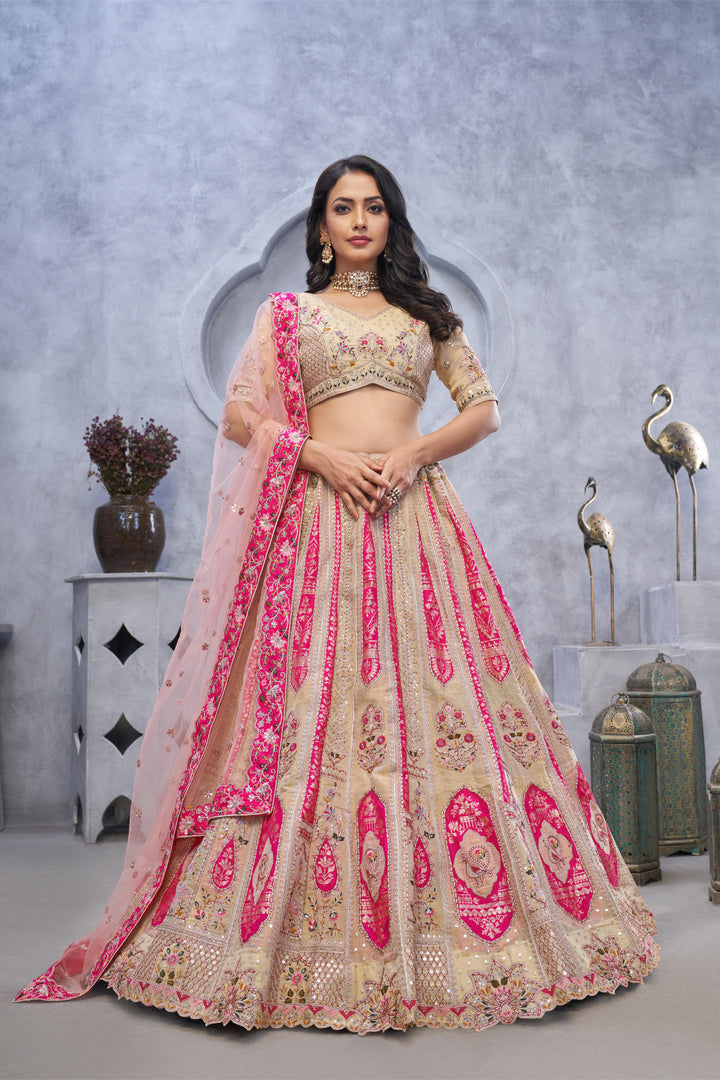 Timeless Grace Chiku & Rose Lehenga for special occasions