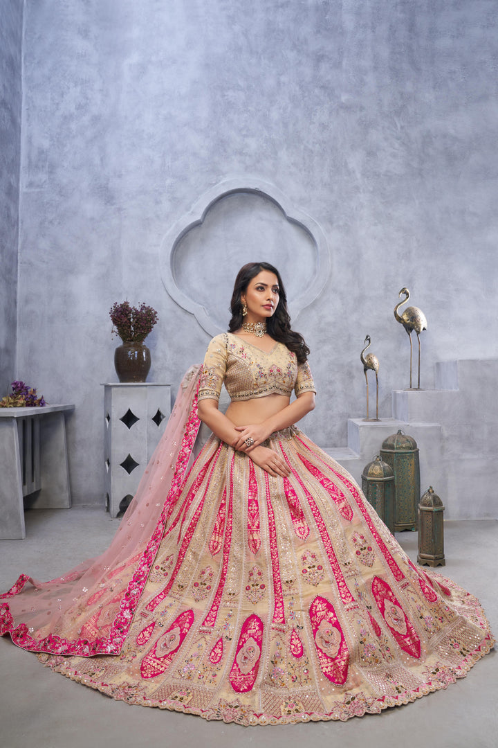Timeless Grace Chiku & Rose Lehenga for special occasions
