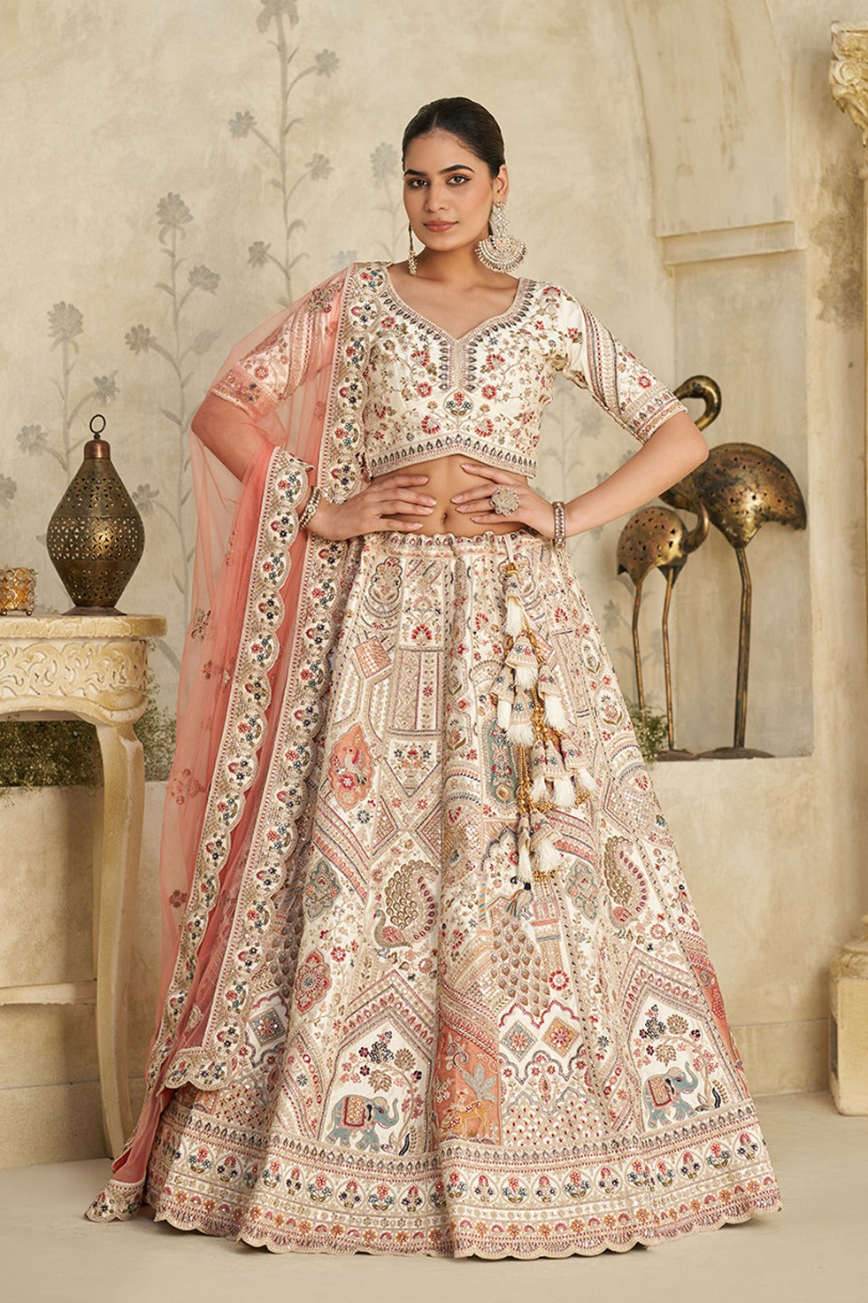 Maya Mahal Bridal Lehenga | SHOBITAM