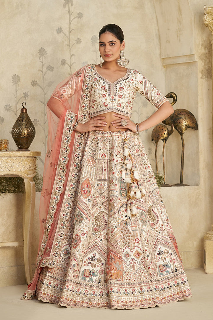 Maya Mahal Bridal Lehenga | SHOBITAM