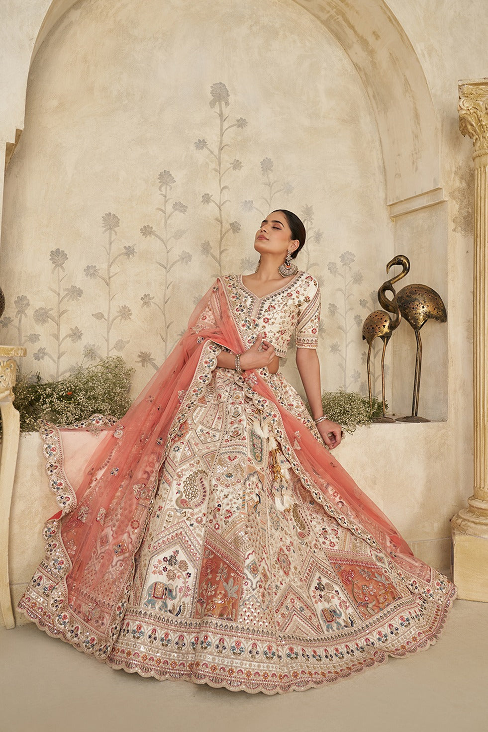 Maya Mahal Bridal Lehenga | SHOBITAM