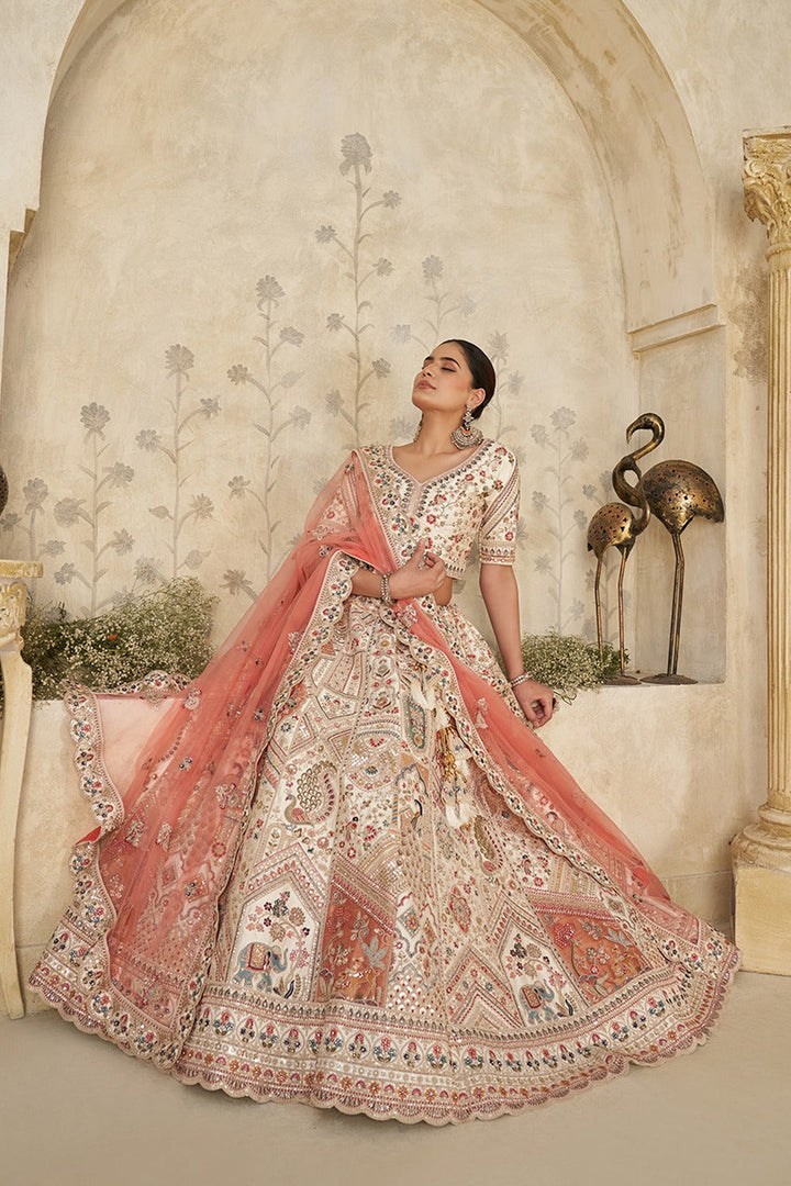 Maya Mahal Bridal Lehenga | SHOBITAM