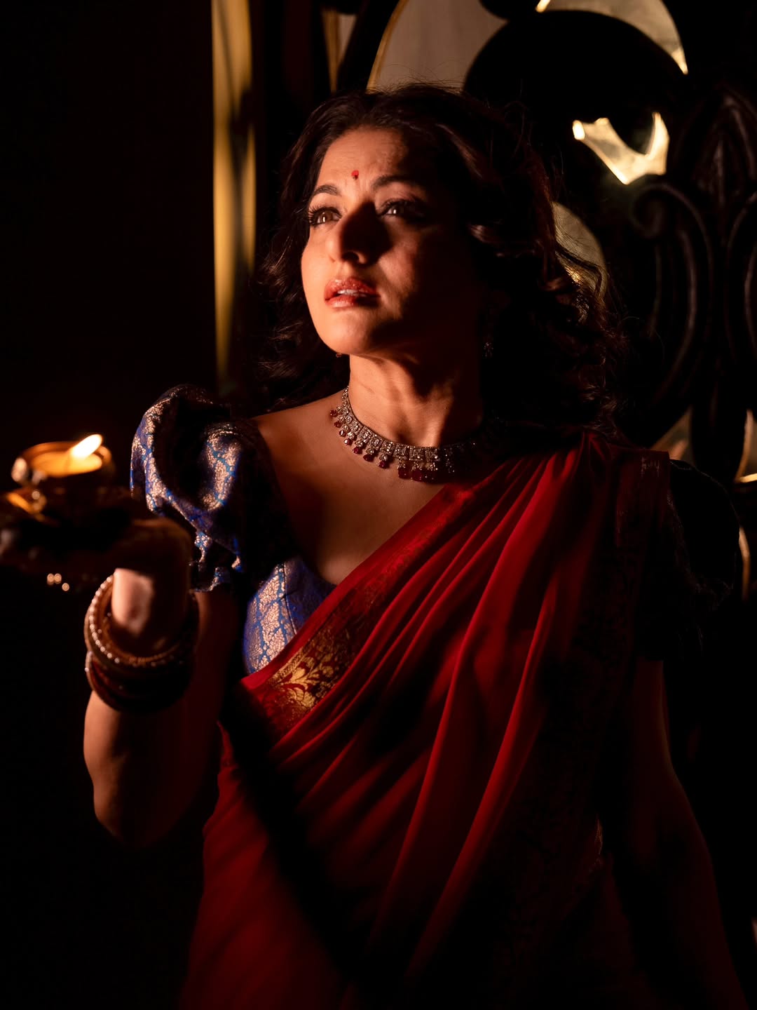 Bhagyashree Banarasi Brocade Corset Blouse with Puff Sleeves ,  Made to Order, Customizable