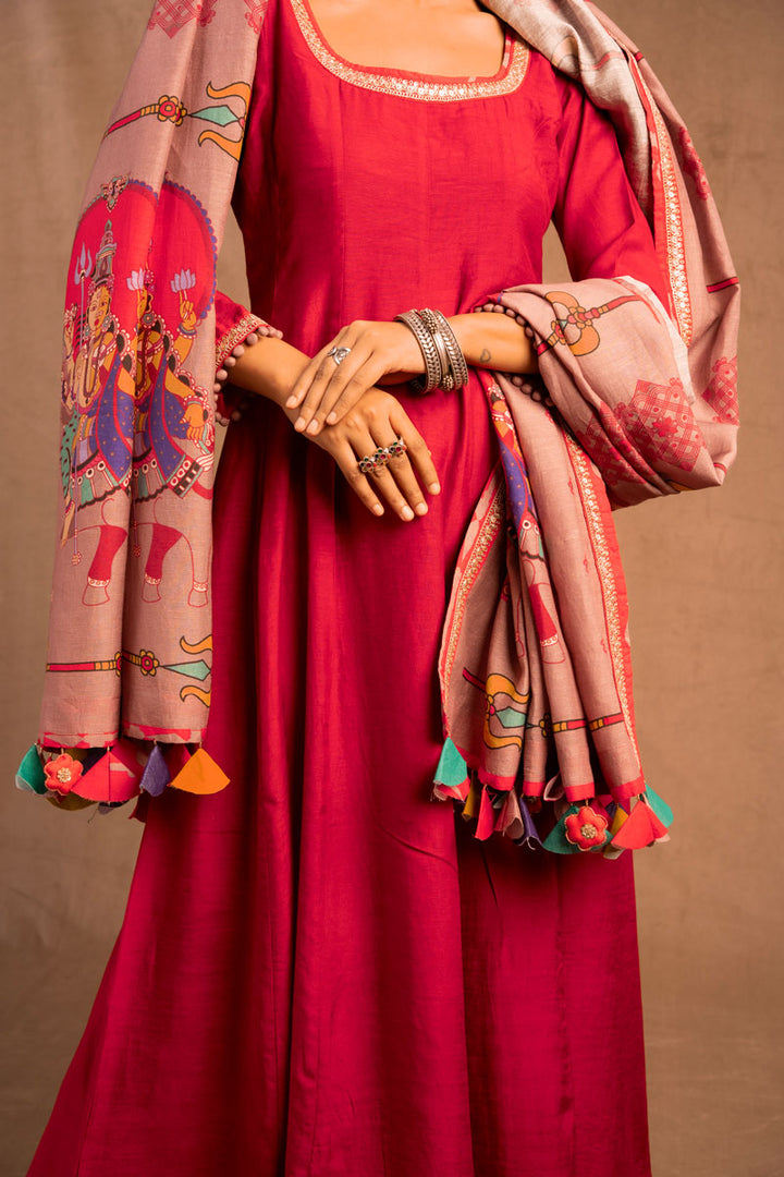 Kolam dupatta | SHOBITAM