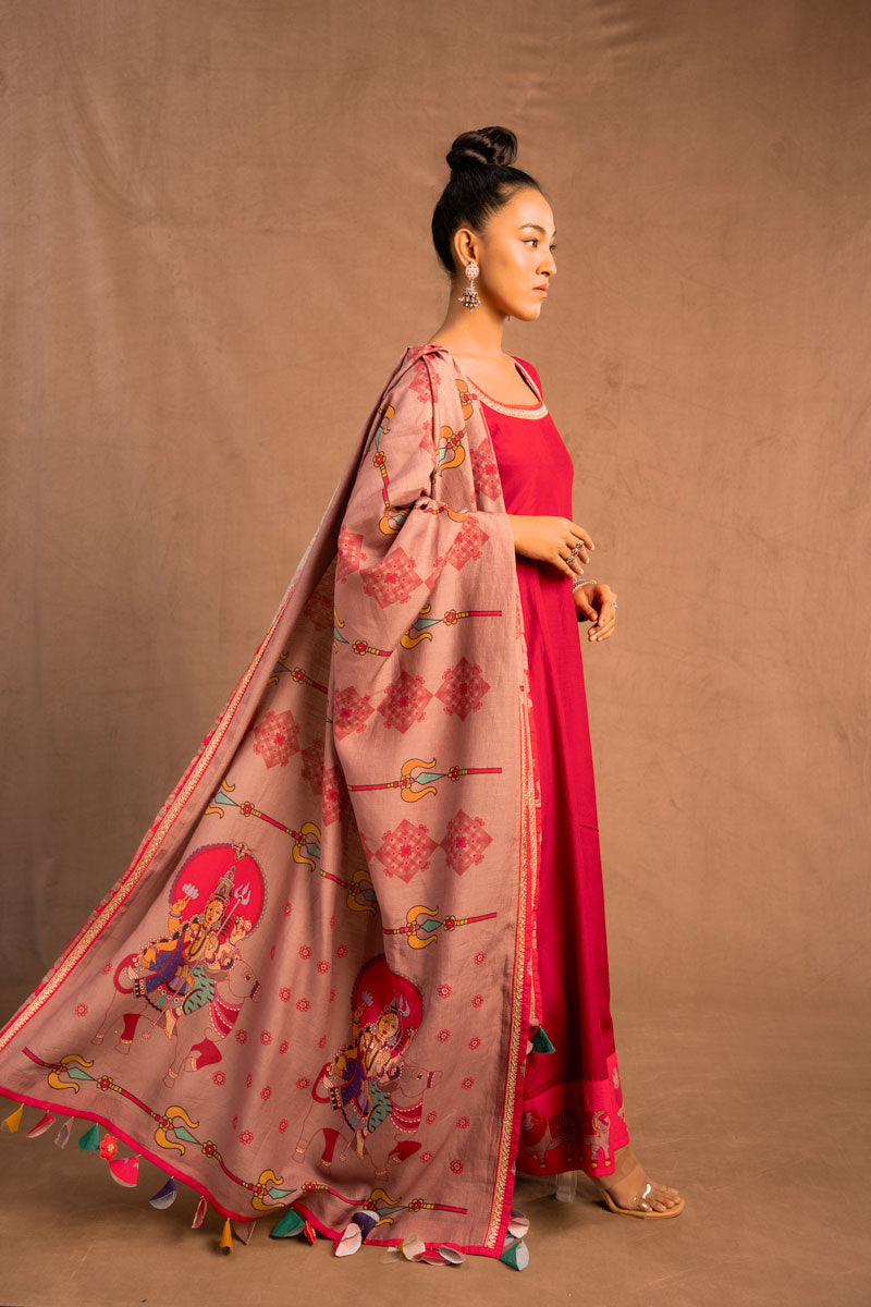 Kolam dupatta | SHOBITAM