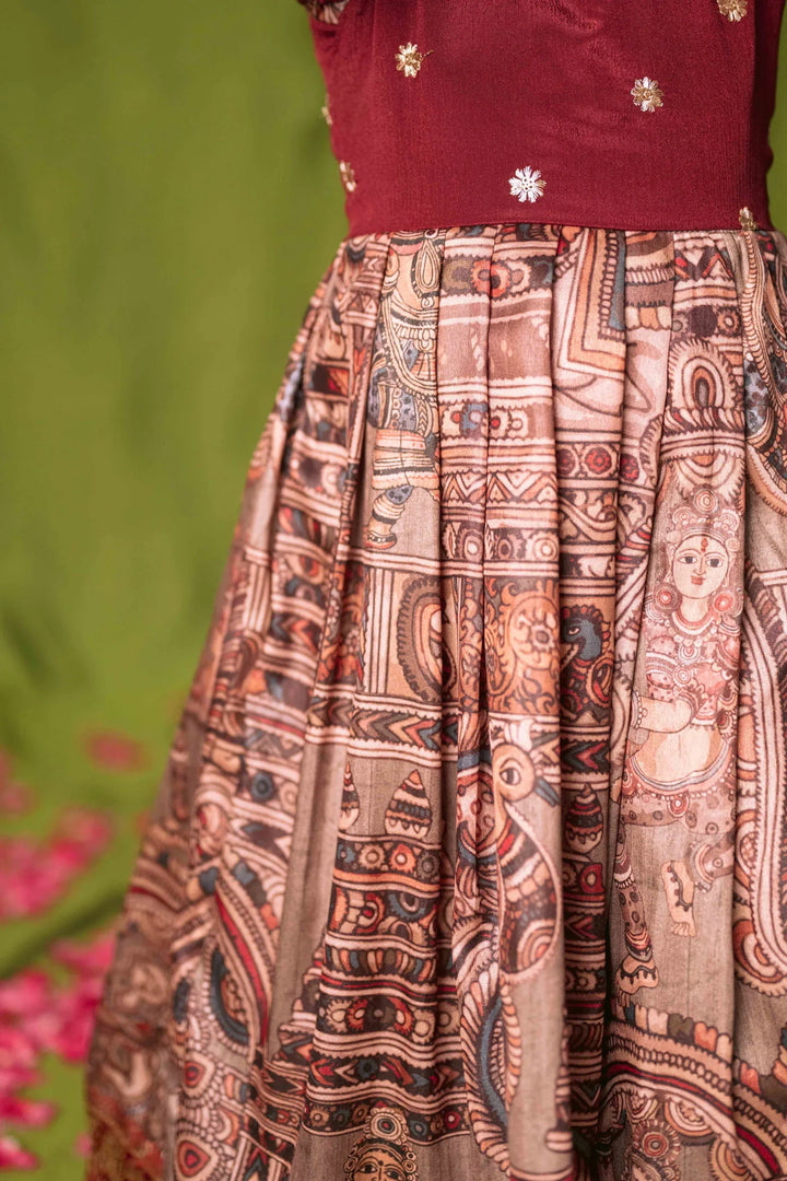 Anvi Grey Frock Mini | Made To Order