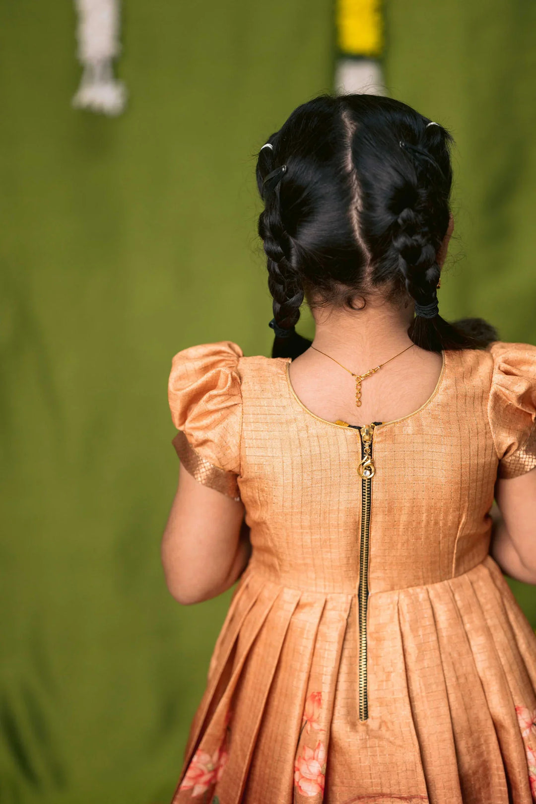 Nikazhya Yellow Frock Mini | Made To Order