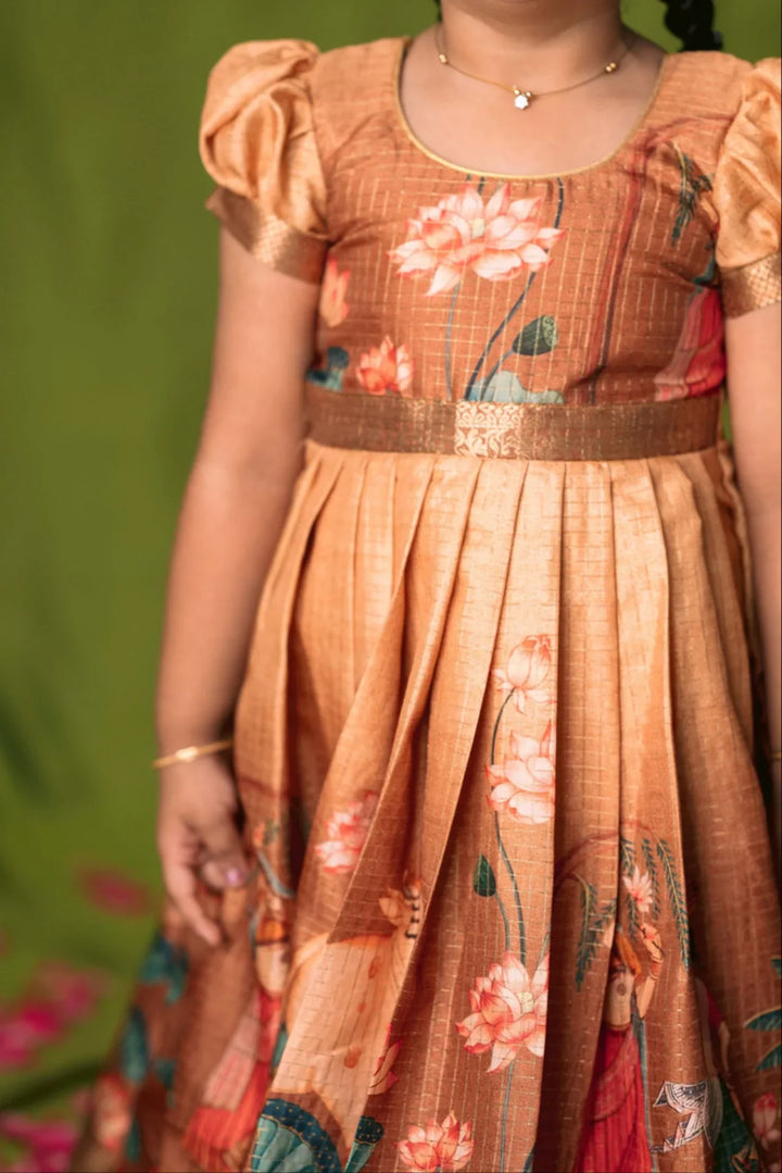 Nikazhya Yellow Frock Mini | Made To Order