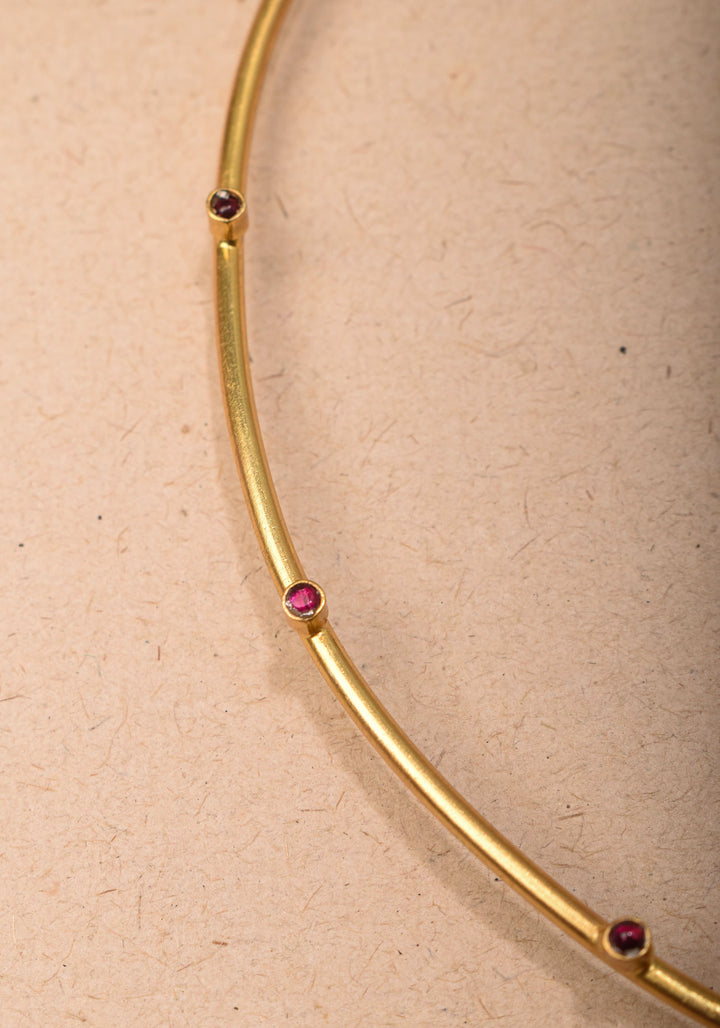Kartikeya Jadau Pendant on Wire base Necklace