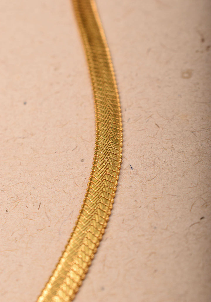Peacock Pendant Necklace in Minimalistic design with Braided Chain | Shobitam Jewelry