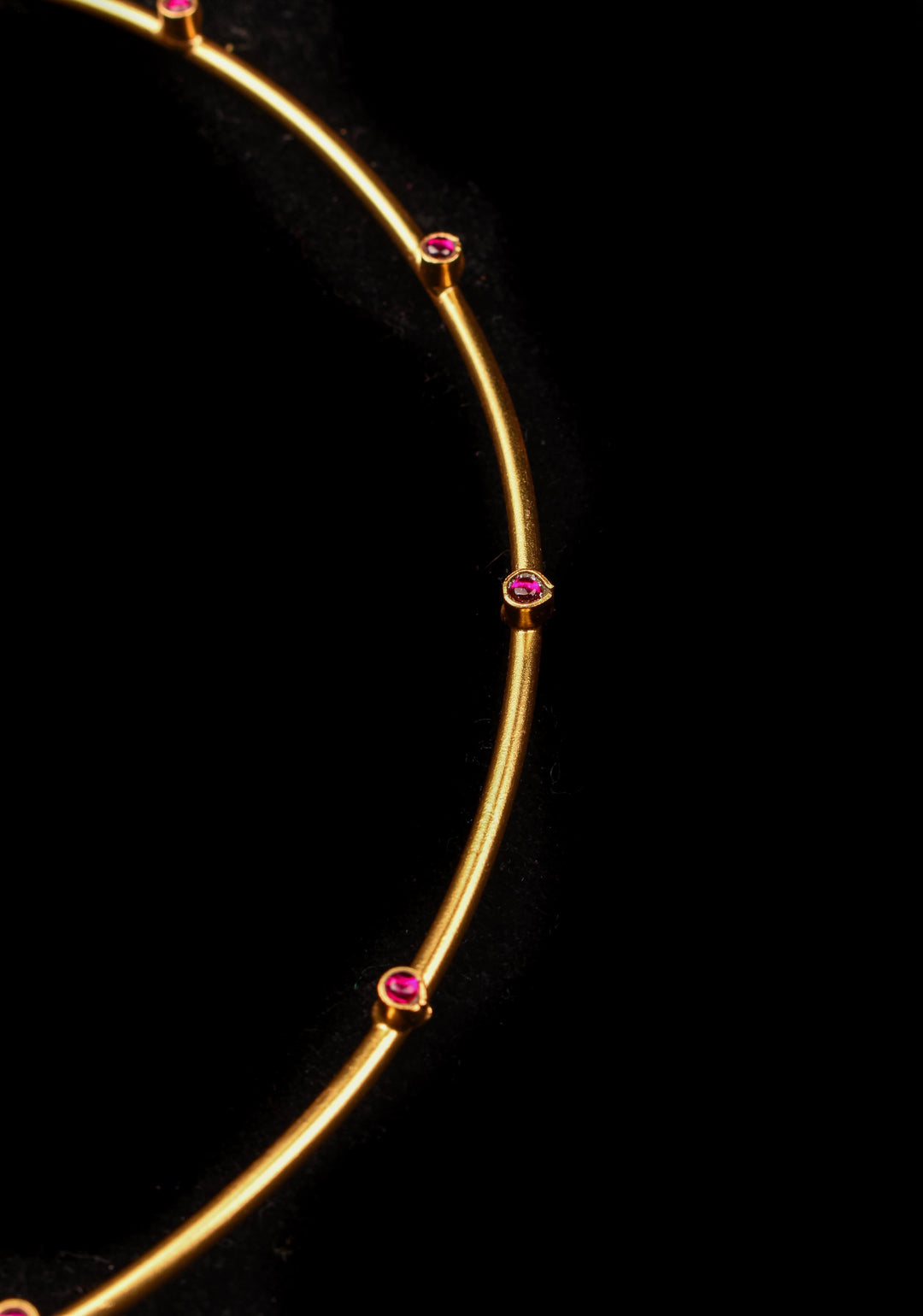 Saraswathi Pendant and Dangling Golden Beads with Multicolor Stones and Wire chain | Shobitam Jewelry