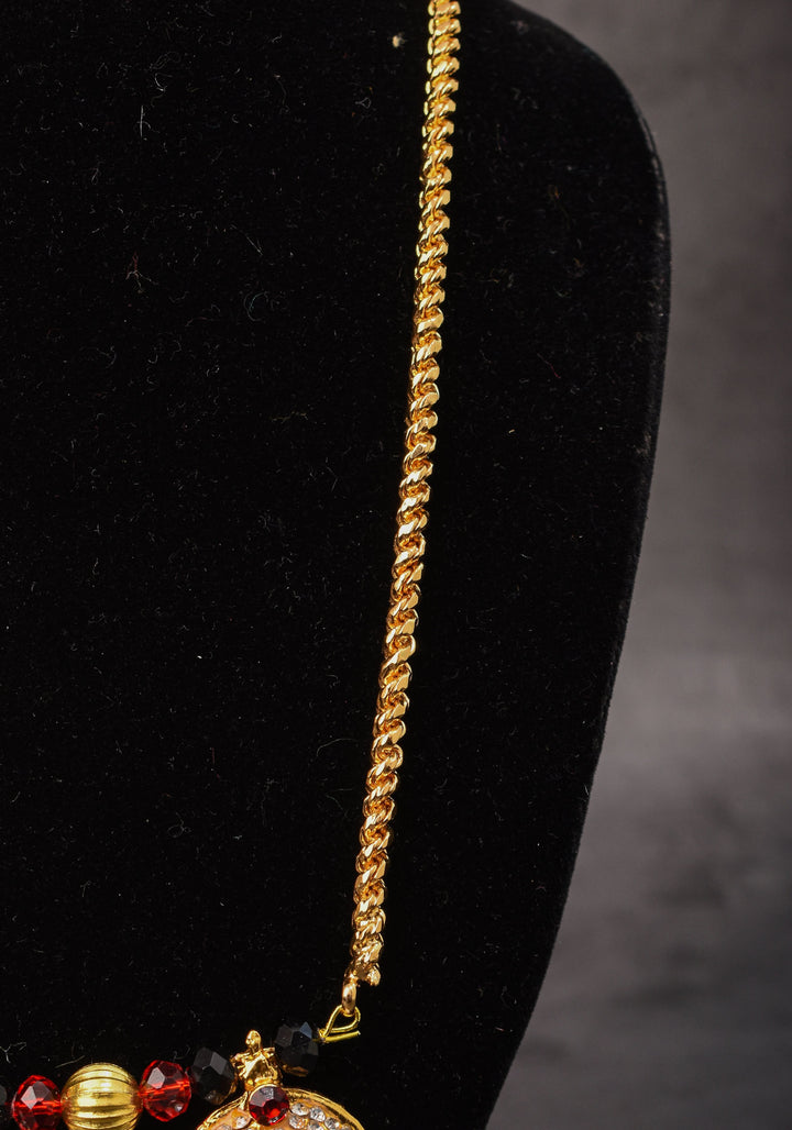 Stone studded Small Taali with Chain for Varalakshmi