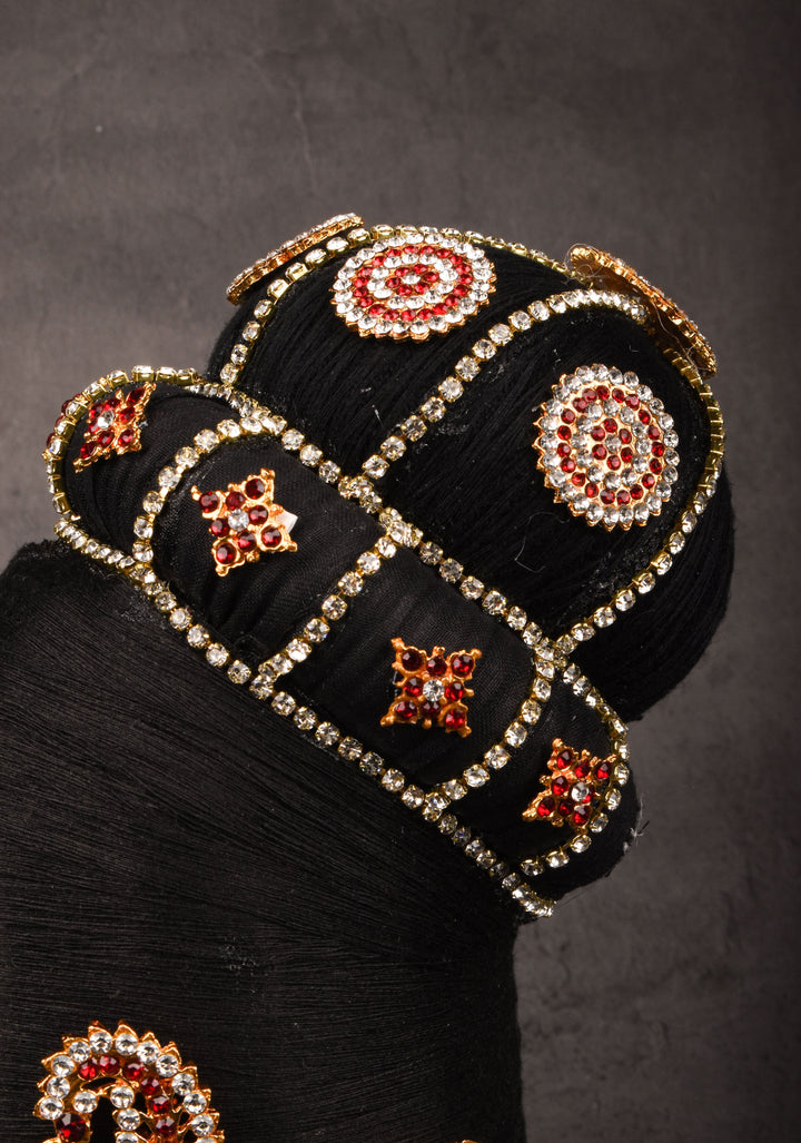 Andaal style kondai hair bun for Varalakshmi Setup