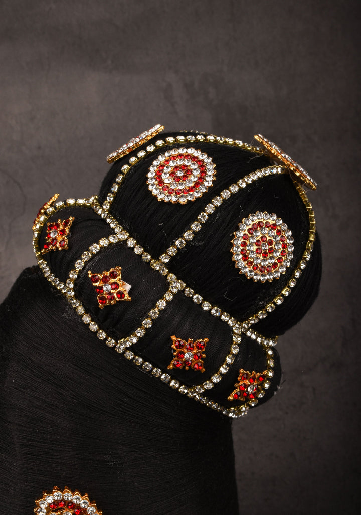 Andaal style kondai hair bun for Varalakshmi Setup