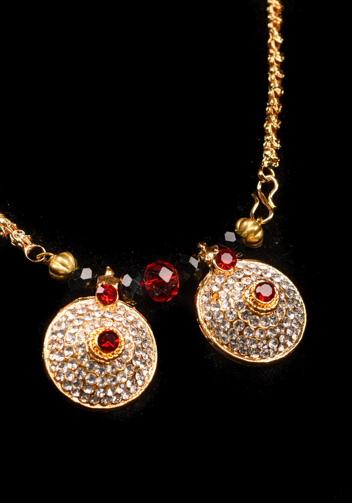 Stone studded Medium Taali with Chain for Varalakshmi