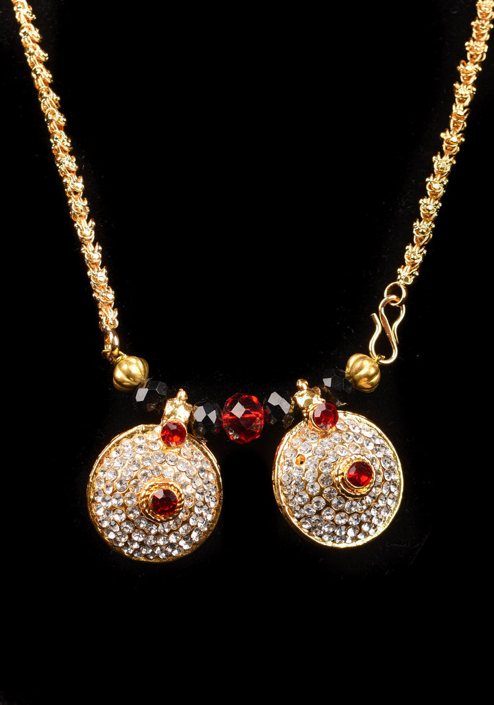 Stone studded Medium Taali with Chain for Varalakshmi