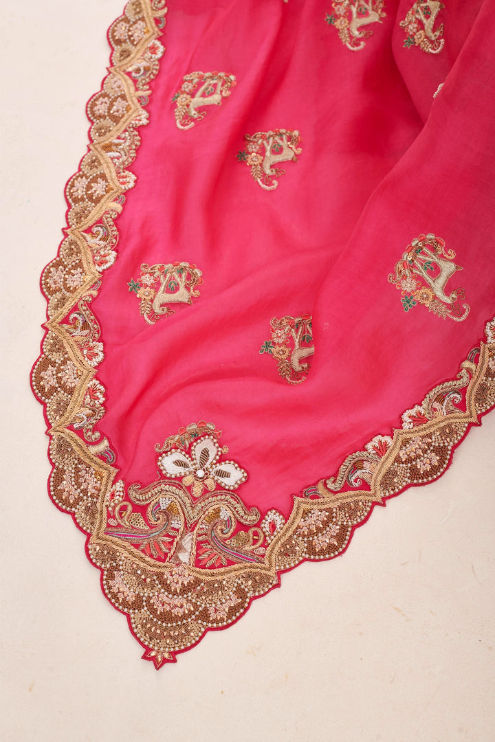 Rosaline Ombre Lehenga with embroidery, Customizable, Made to Order