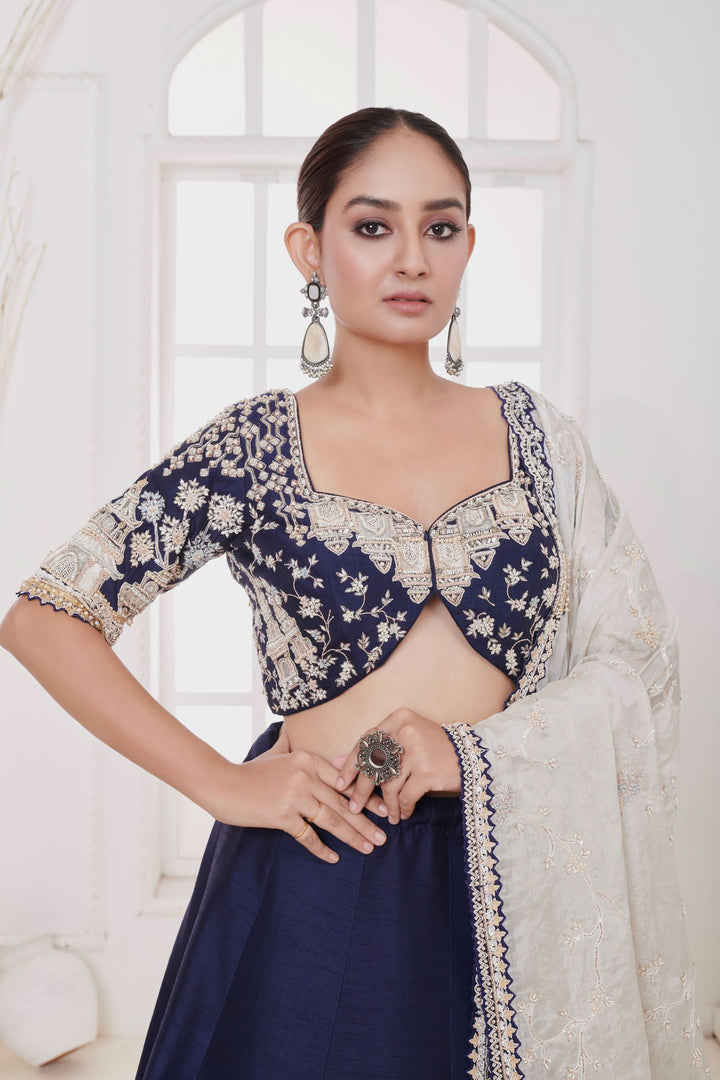 Noori Zardosi Lehenga with embroidery, Customizable, Made to Order