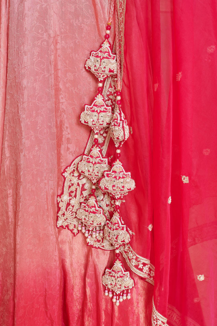 Lillian Lehenga with Resham embroidery, Customizable, Made to Order