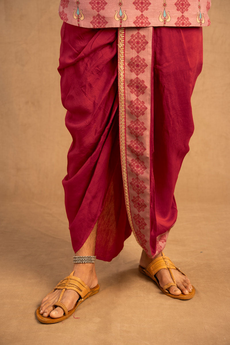 Kolam dhoti | SHOBITAM