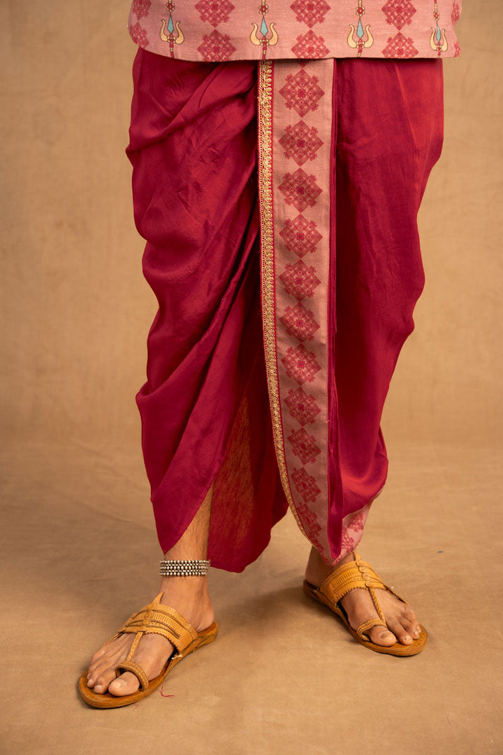 Kolam dhoti | SHOBITAM