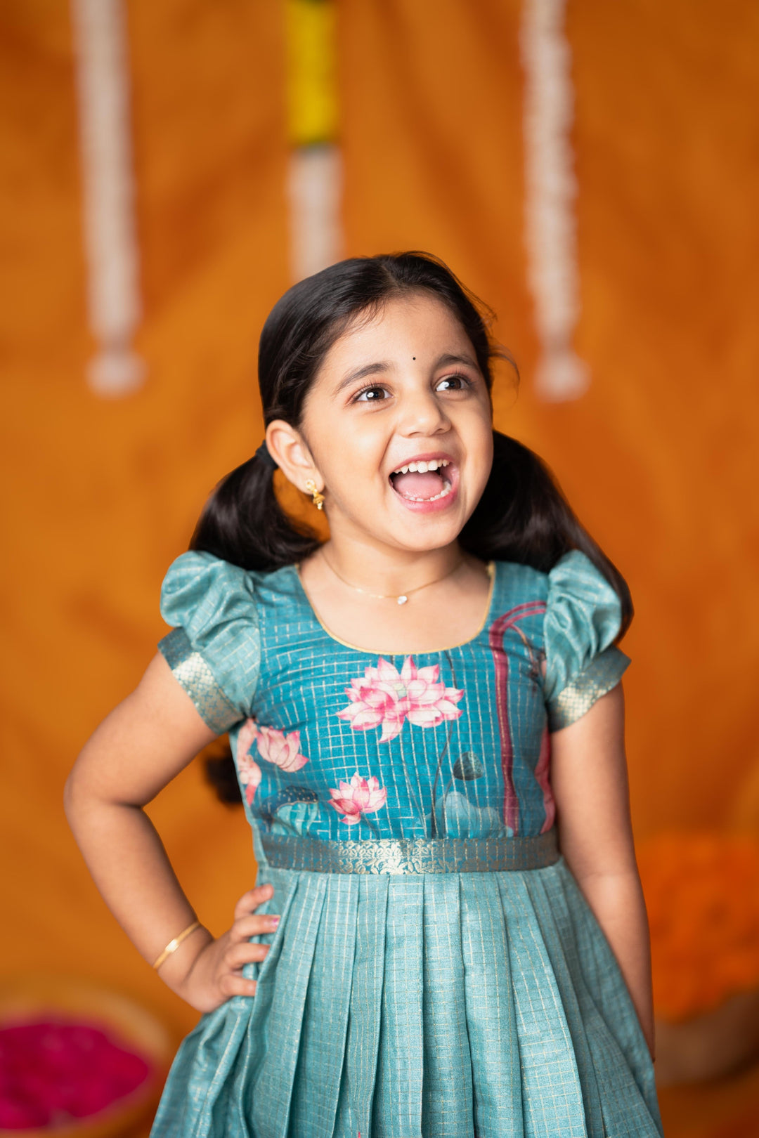 Nikazhya Blue Frock Mini | Made To Order