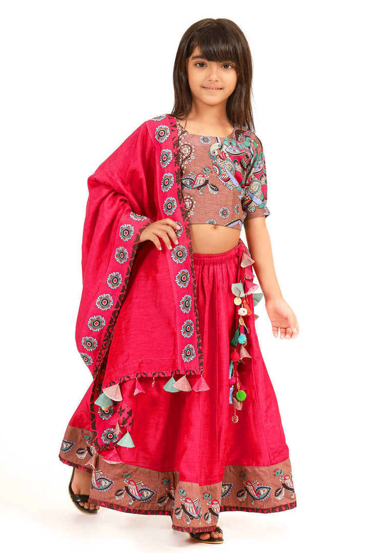 Mahamaya Lehenga Set (Girl) | SHOBITAM