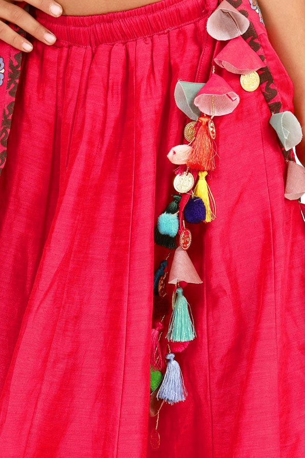 Mahamaya Lehenga Set (Girl) | SHOBITAM
