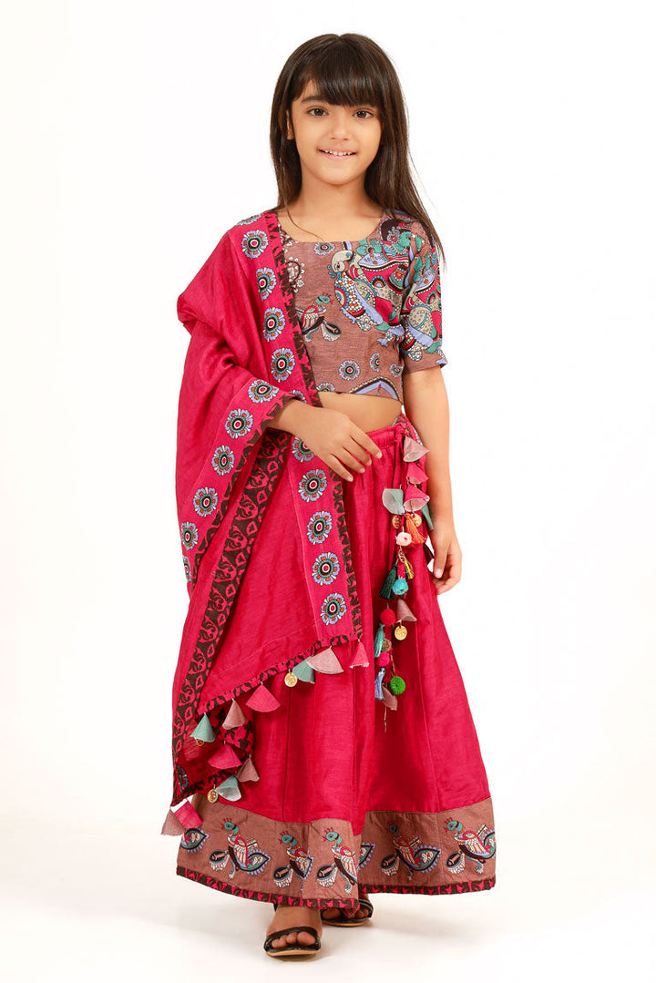 Mahamaya Lehenga Set (Girl) | SHOBITAM