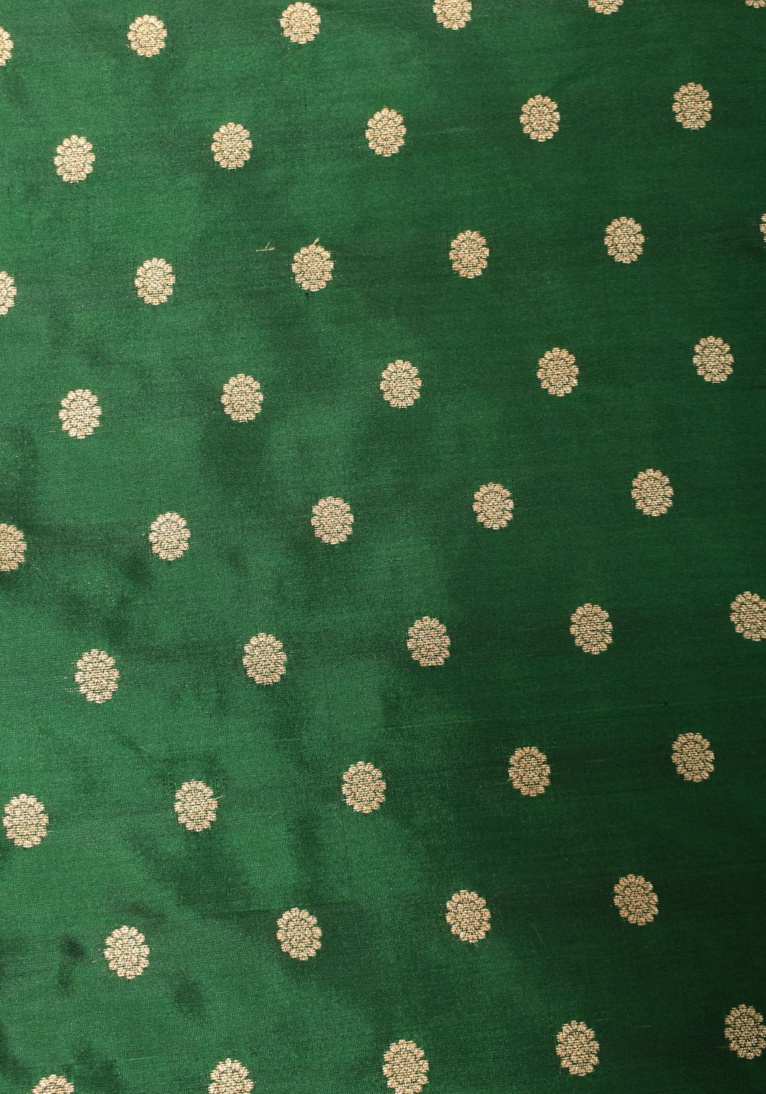 Vidya Balan Kanjivaram Pure Silk Blouse in Emerald Green with zari buttas , Mix and match Blouse for saree