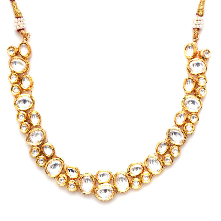 Women's Kundan Neckpiece | SHOBITAM