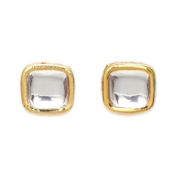 Kundan Studs | SHOBITAM
