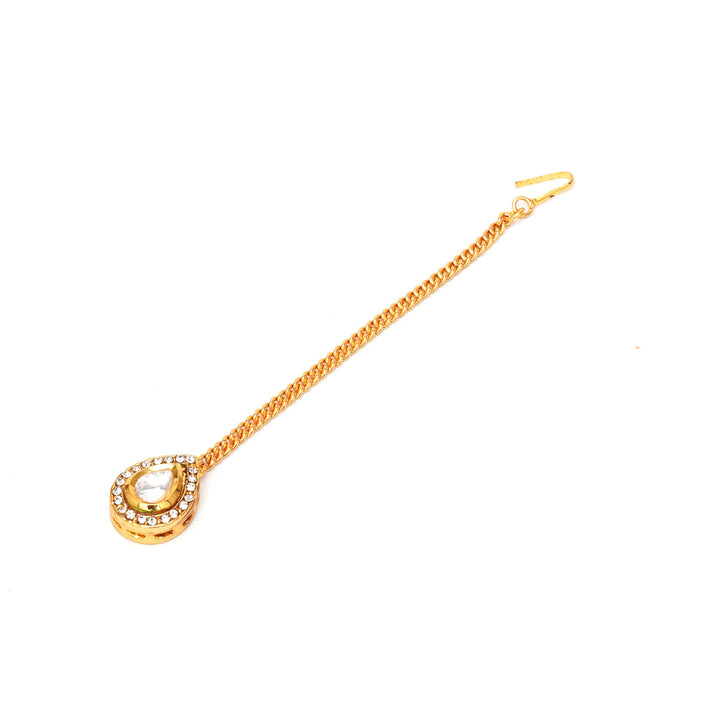 Women's Kundan Maang Tikka | SHOBITAM