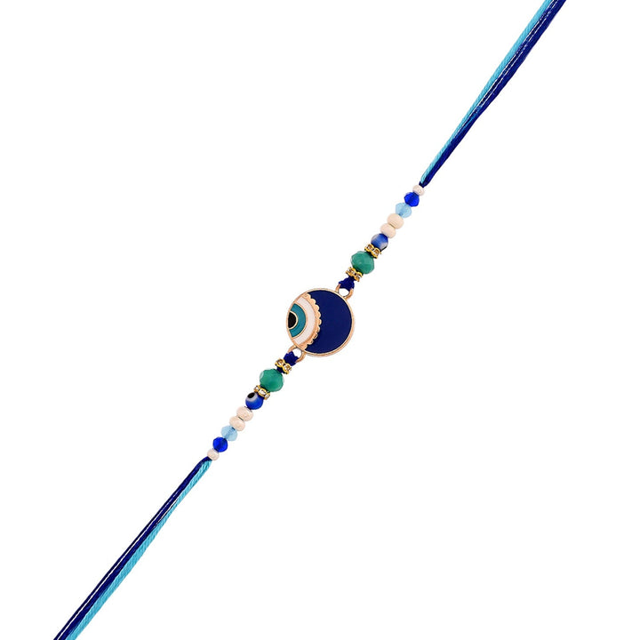 Evil Eye Men's Thread Rakhi For Brother   | SHOBITAM