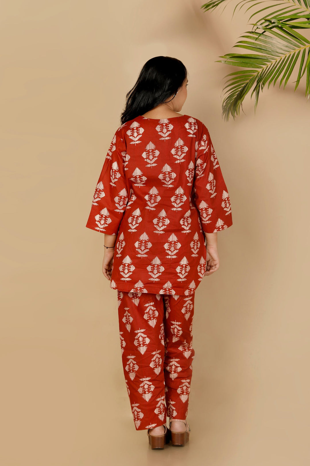 Rubina Butta Print Cotton Co-ord Set | SHOBITAM