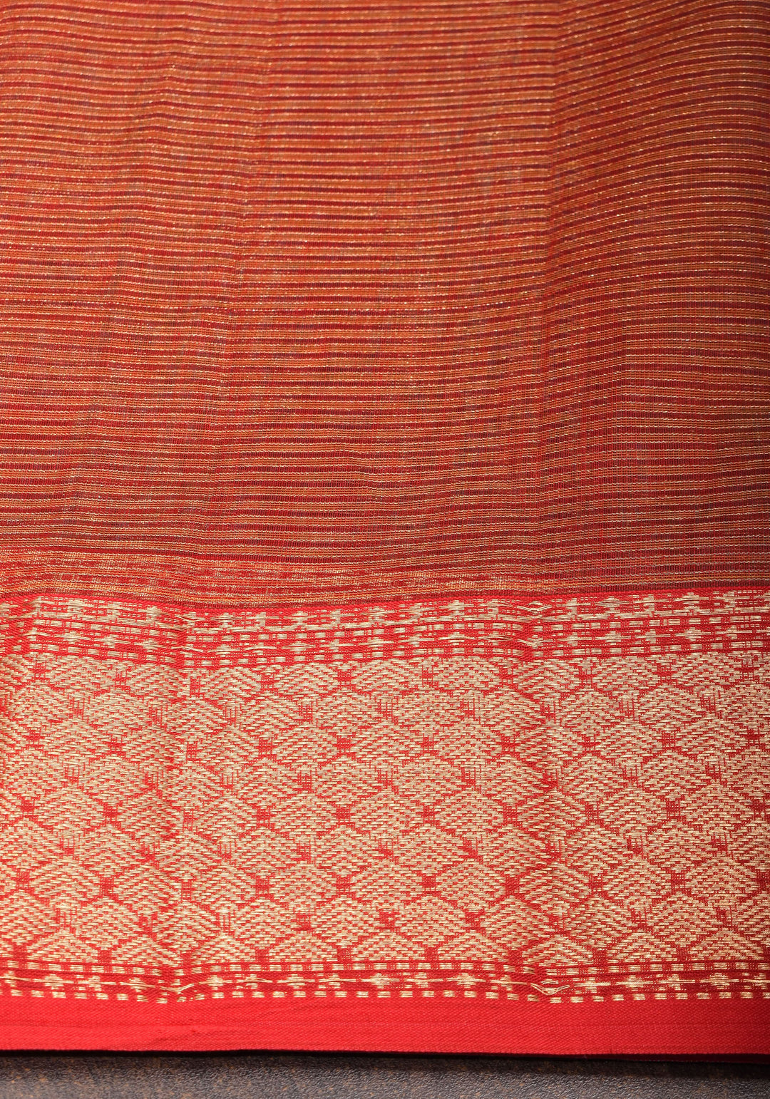Aqua Handwoven Tissue Maheshwari Silk Cotton Saree