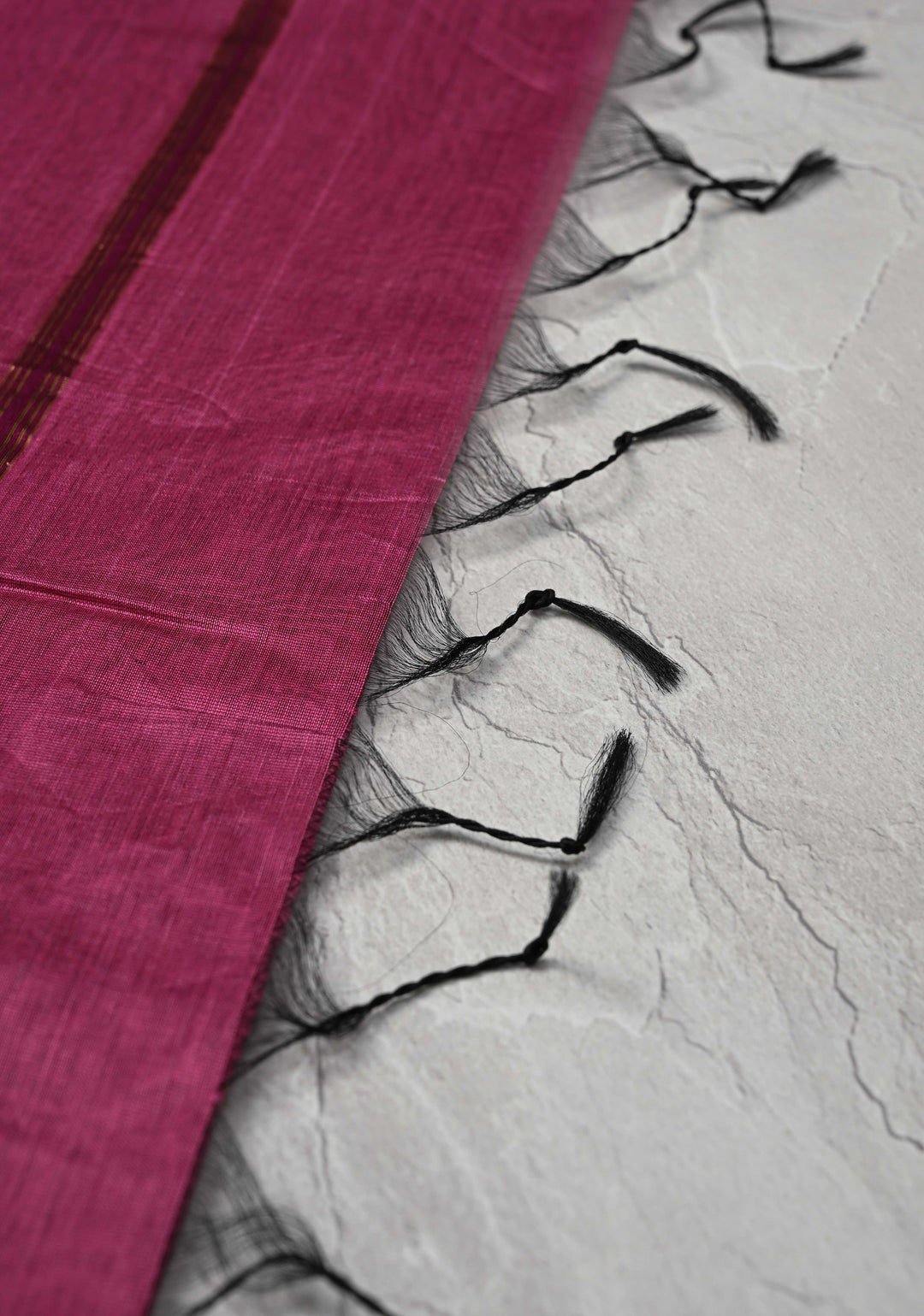 Pink Maheshwari Pure Silk Saree with Chunri Buttis and Zari Border | SILK MARK CERTIFIED
