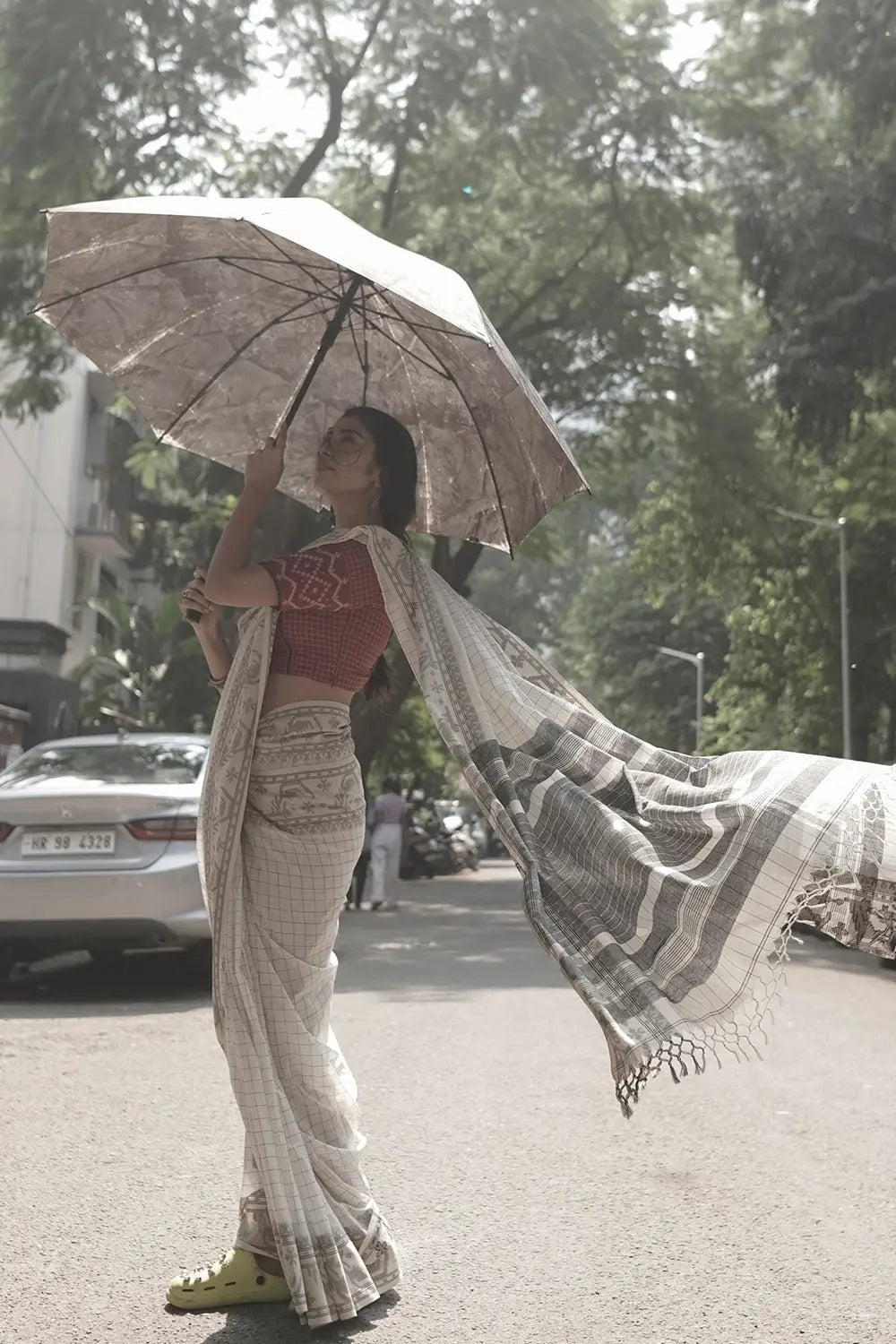 Ragini Jamdani Blouse | SHOBITAM