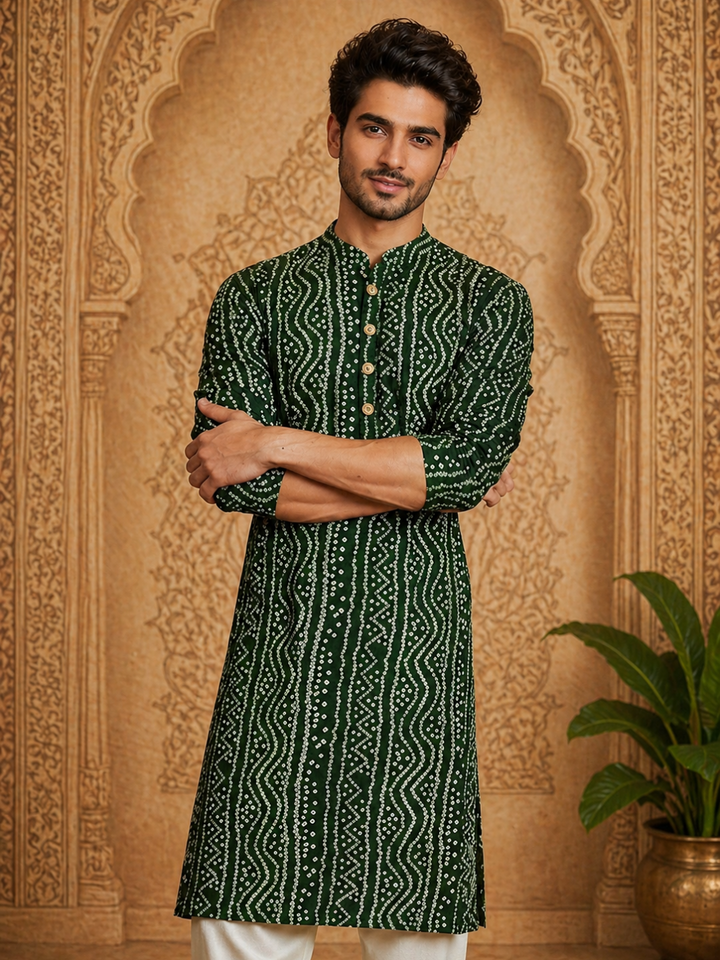 Men's Panna Cotton Kurta Set | SHOBITAM