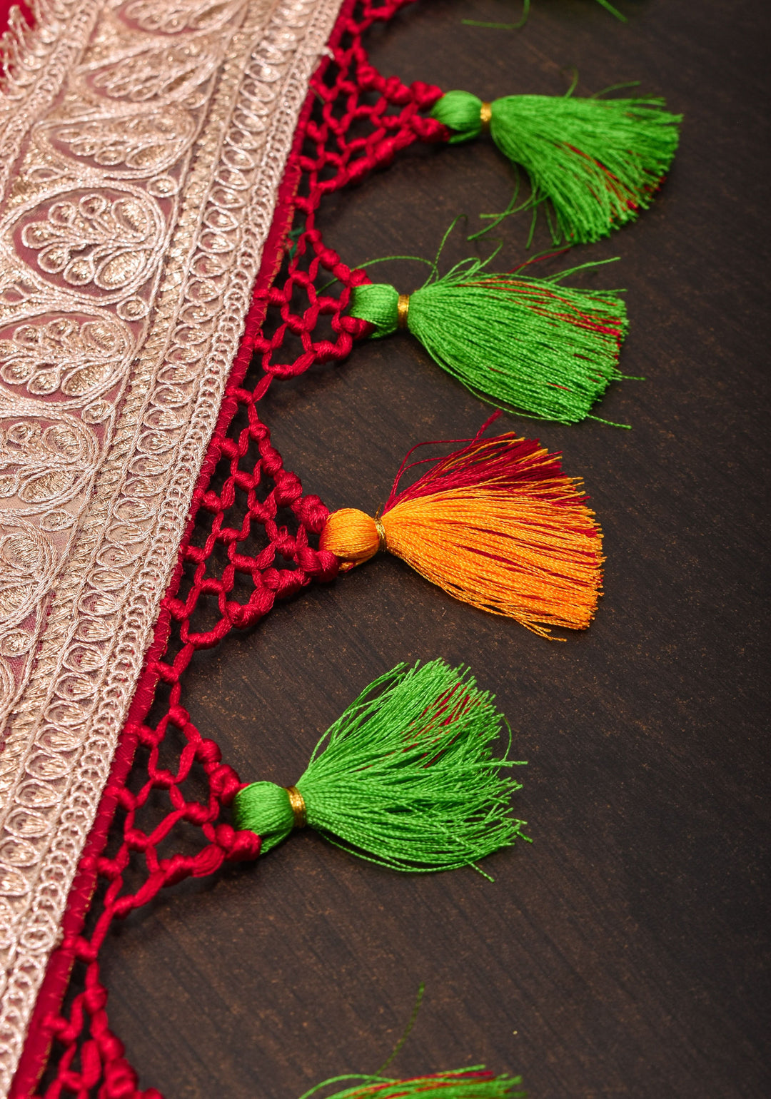 Exquisite Elephant design pure Silk Ikkat saree with gottapatti and light embellishments | SILK MARK CERTIFIED