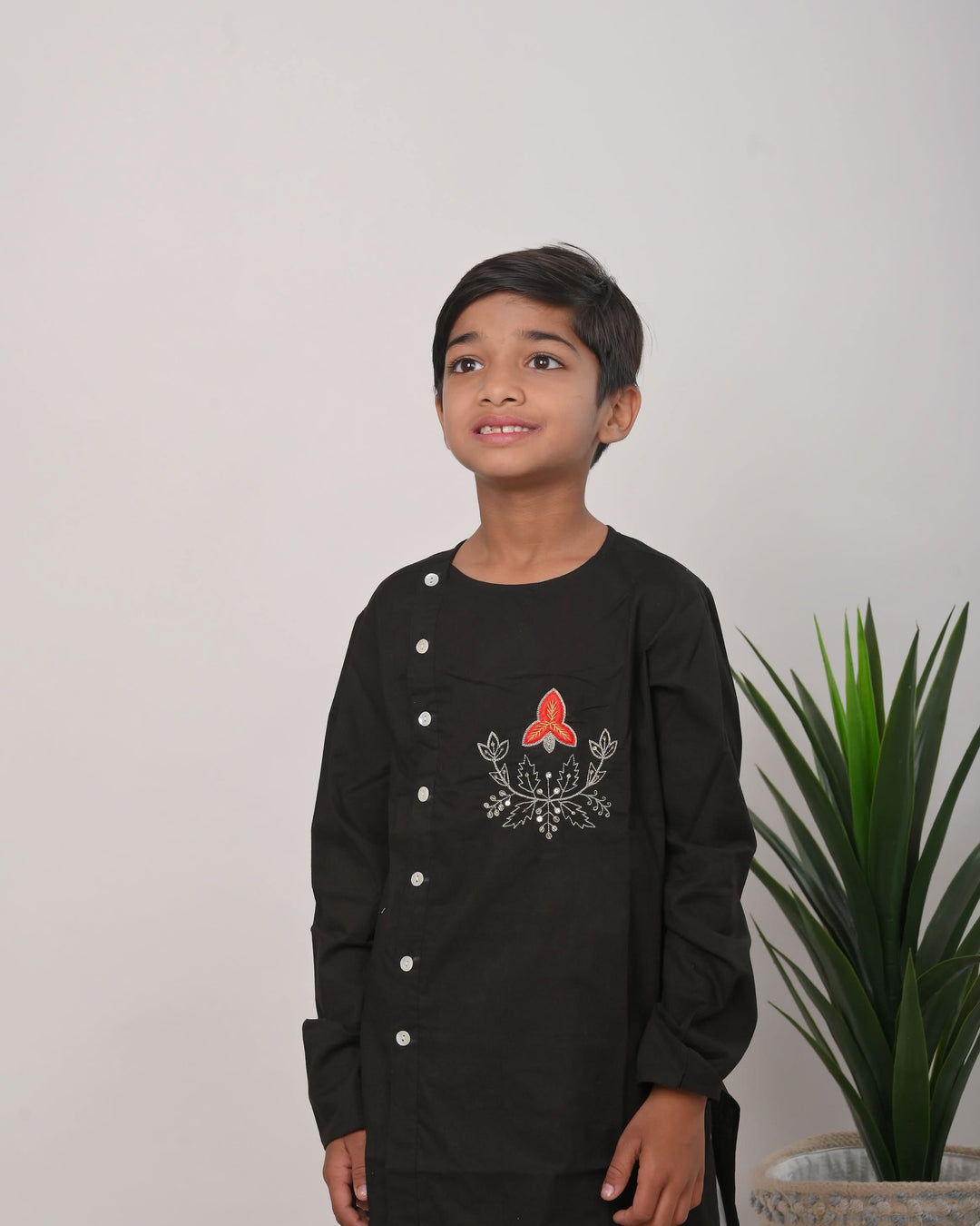 Rocket Boy Kurta with dhoti | Shobitam Custom Shirt Made To Order