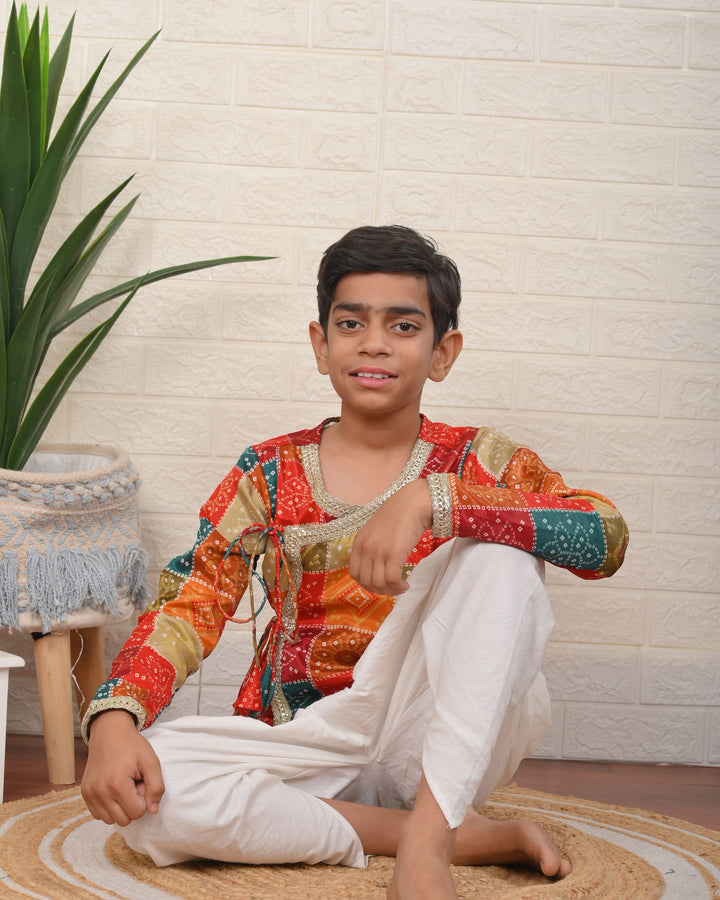 Navya Bandhey Kurta with Dhoti | Made To Order