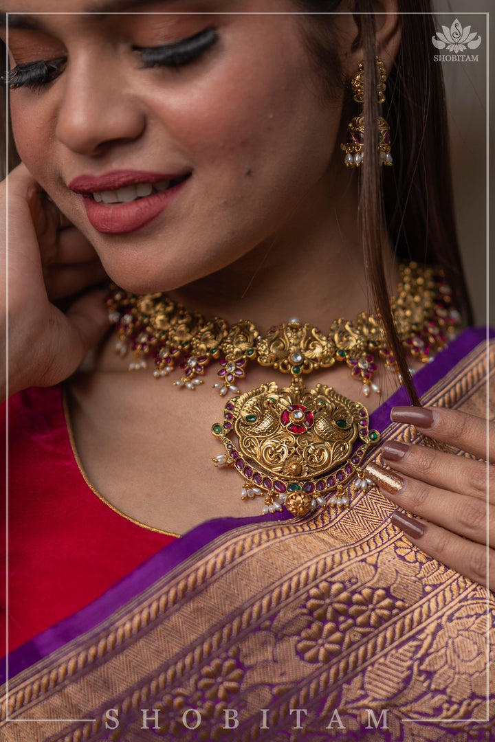Exquisite Pure Banarasi Kora Silk Saree with Chunri Bootis, Resplendent Grand Pallu and Zar | SILK MARK CERTIFIED