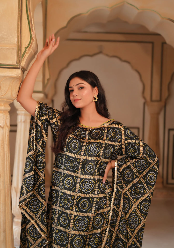 Raina Cape Kurta Pant 2 piece set, Made to Order