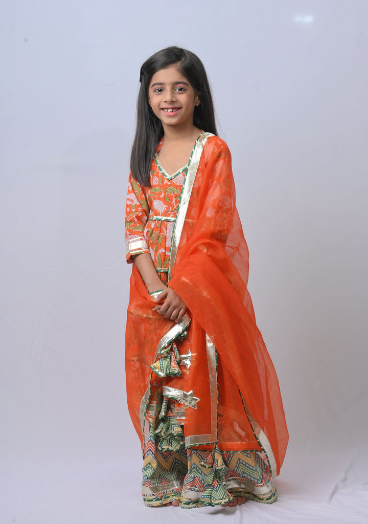 Tangerine Tiered 3 piece set | Made To Order